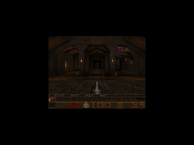 Quake at 320x240, no pixel doubling or line skipping